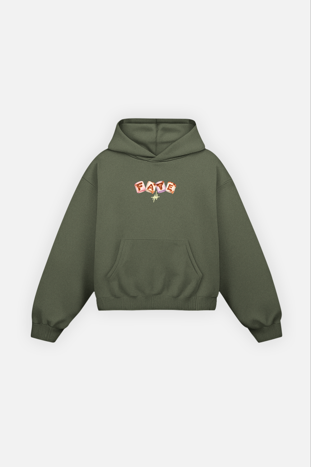 Too Hot to Handle Hoodie Green Forest — foto 2