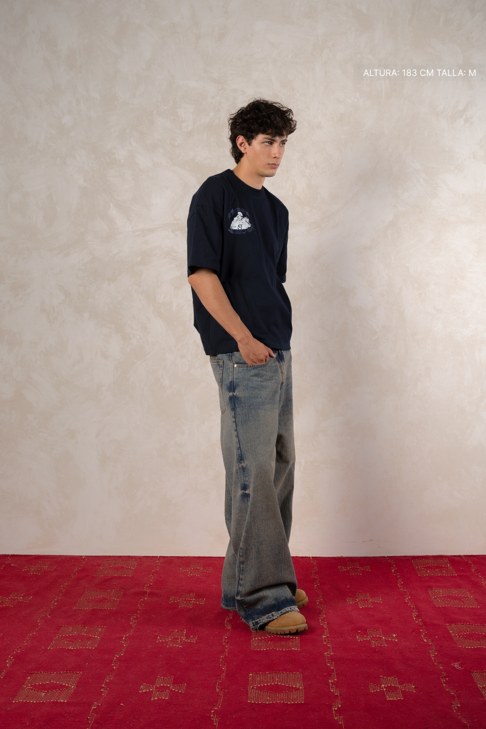 Alpine Escape Tee Navy Blue — foto 3