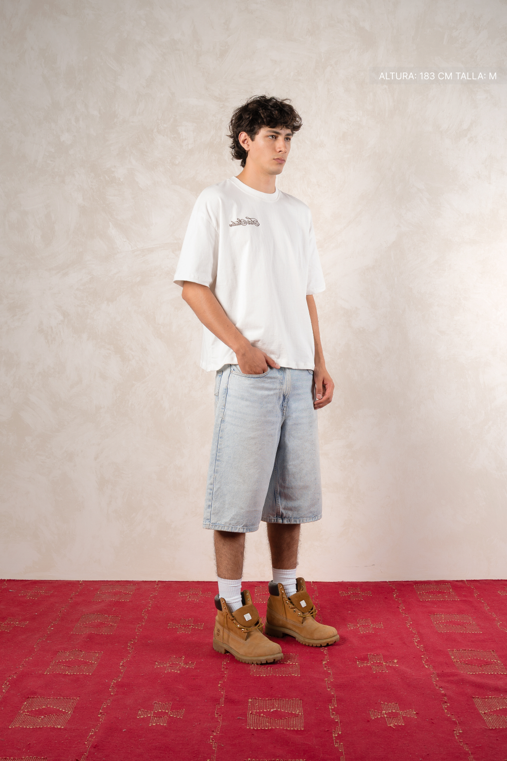 Deer Lounge Tee Ivory — foto 3