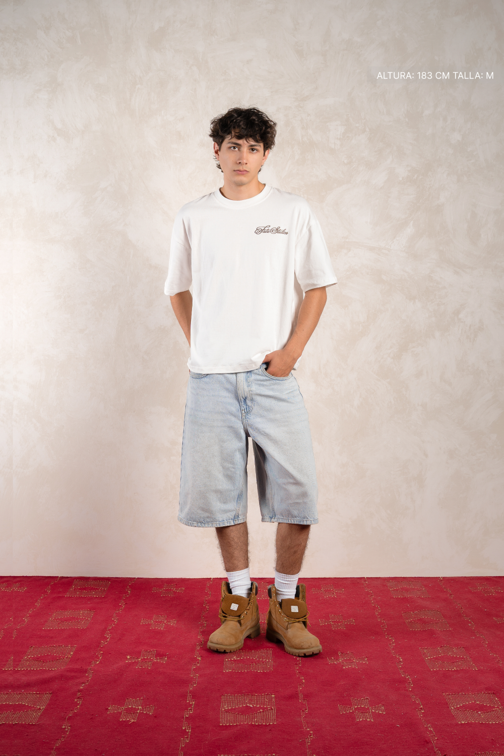 Deer Lounge Tee Ivory — foto 4