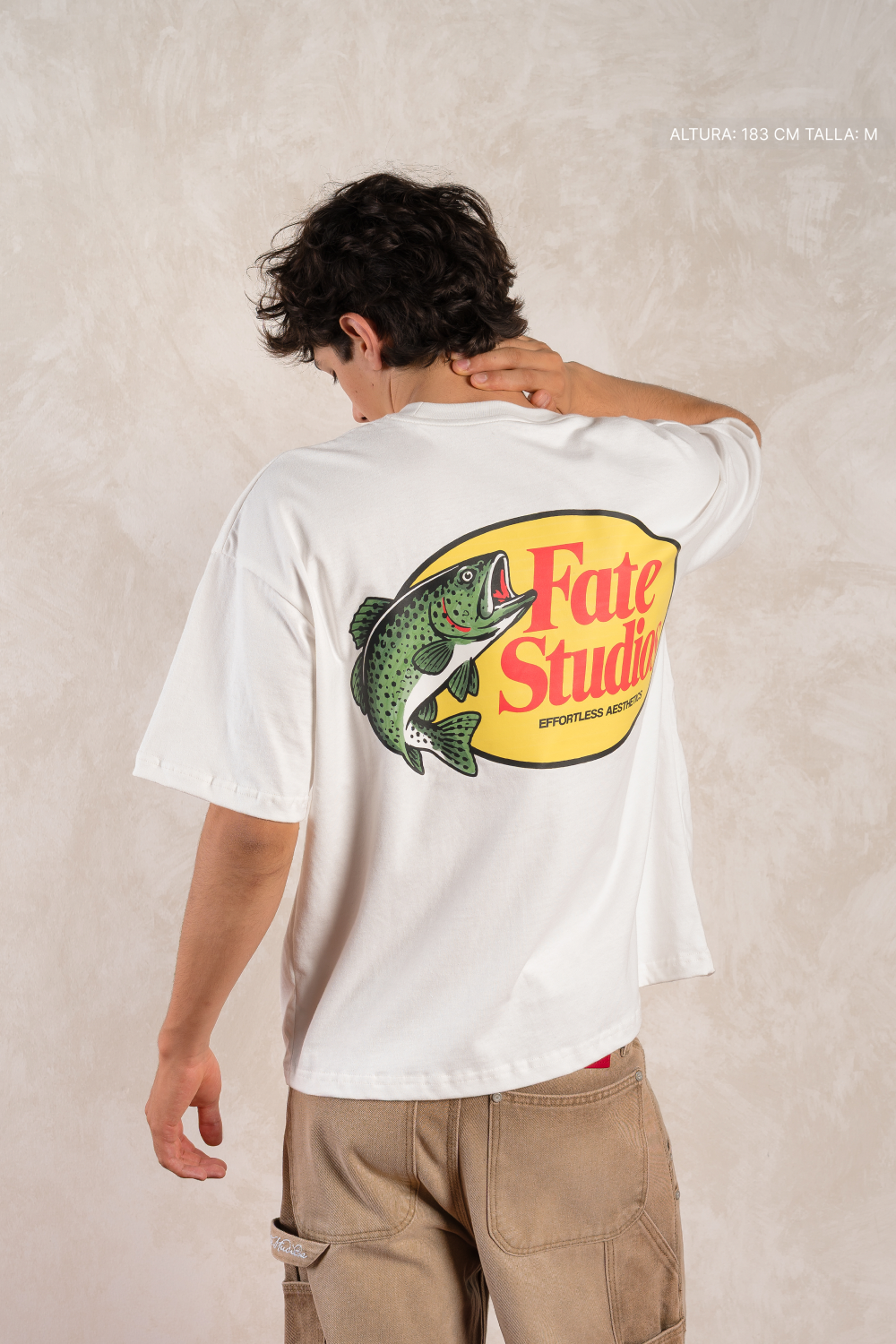 Bass Club Tee Ivory — foto 6