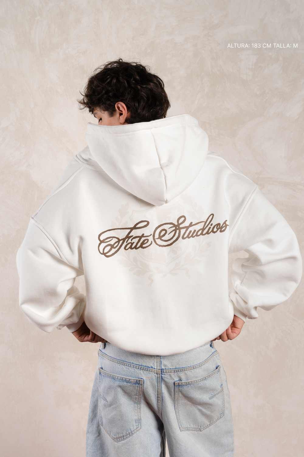 Heritage Crest Zip Hoodie Ivory — foto 6