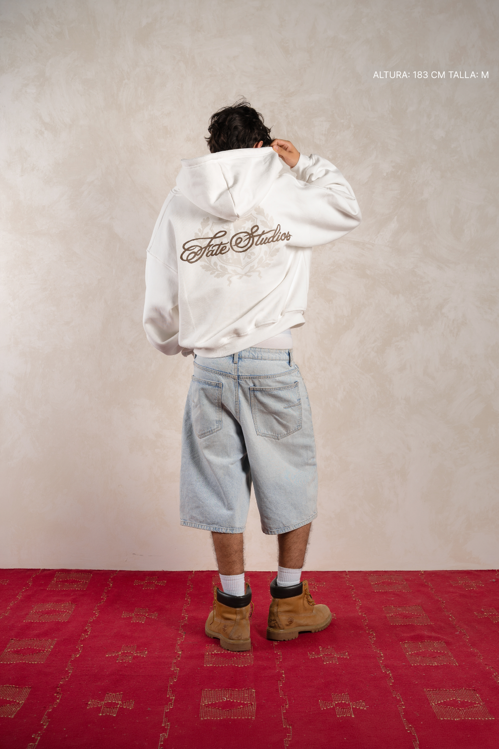 Heritage Crest Zip Hoodie Ivory — foto 4