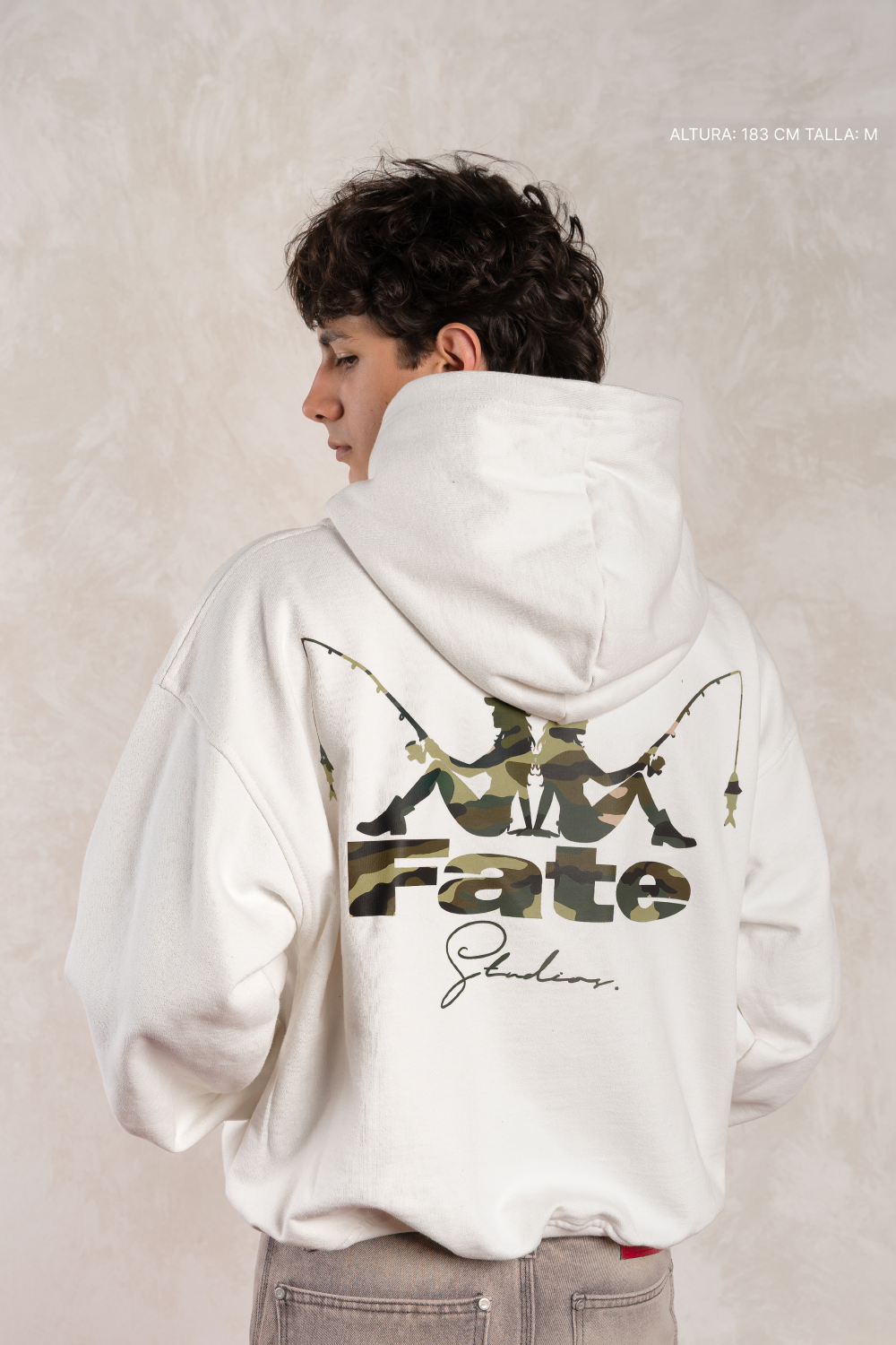 Anglers Club Hoodie Ivory — foto 6