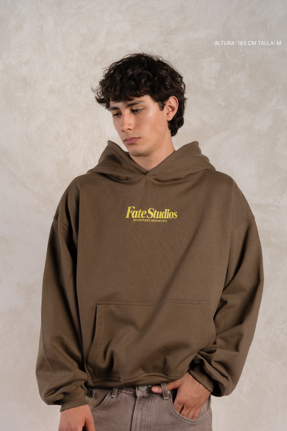 Bass Club Hoodie Mocha Brown — foto 6