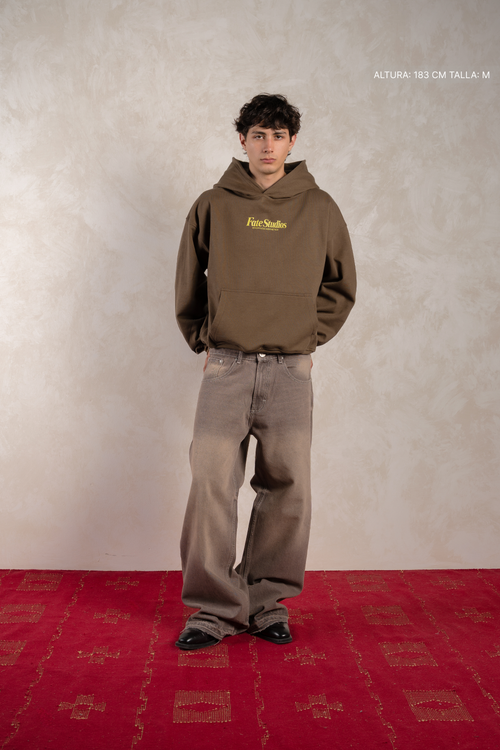 Bass Club Hoodie Mocha Brown — foto 4