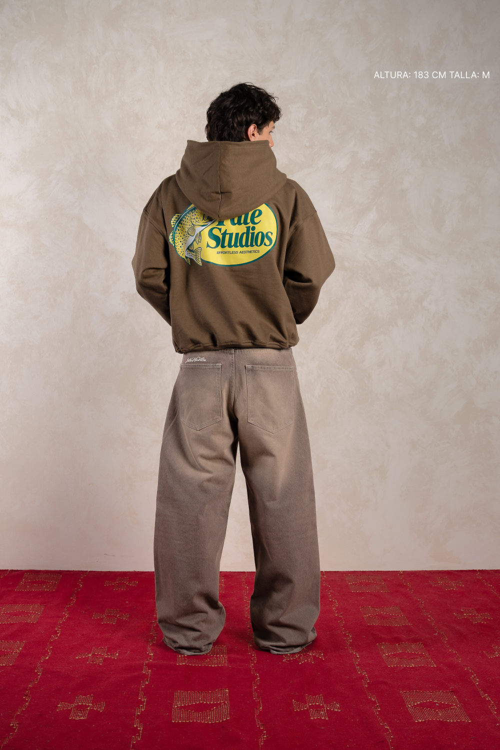 Bass Club Hoodie Mocha Brown — foto 5