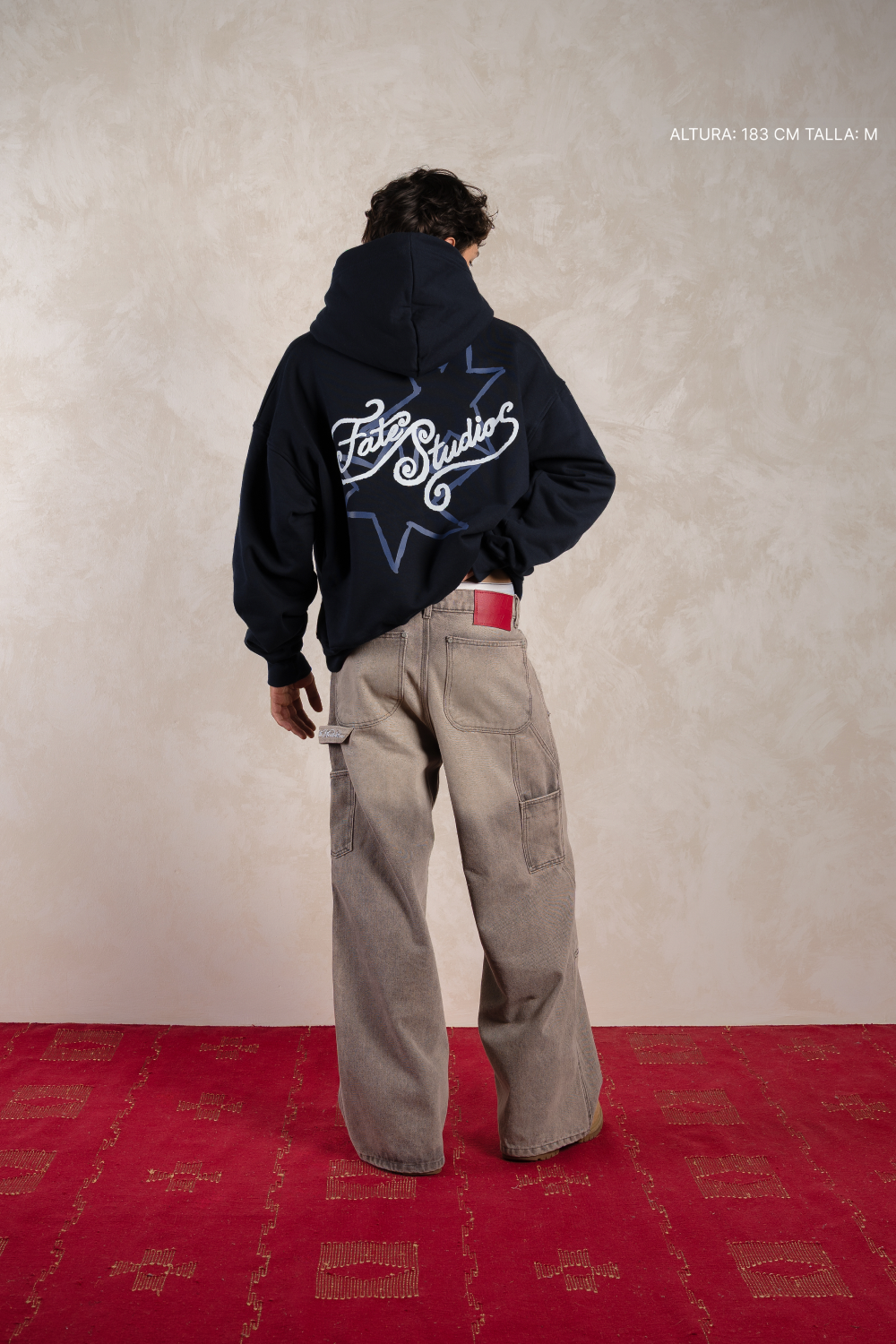 Star Script Hoodie Midnight Blue — foto 5