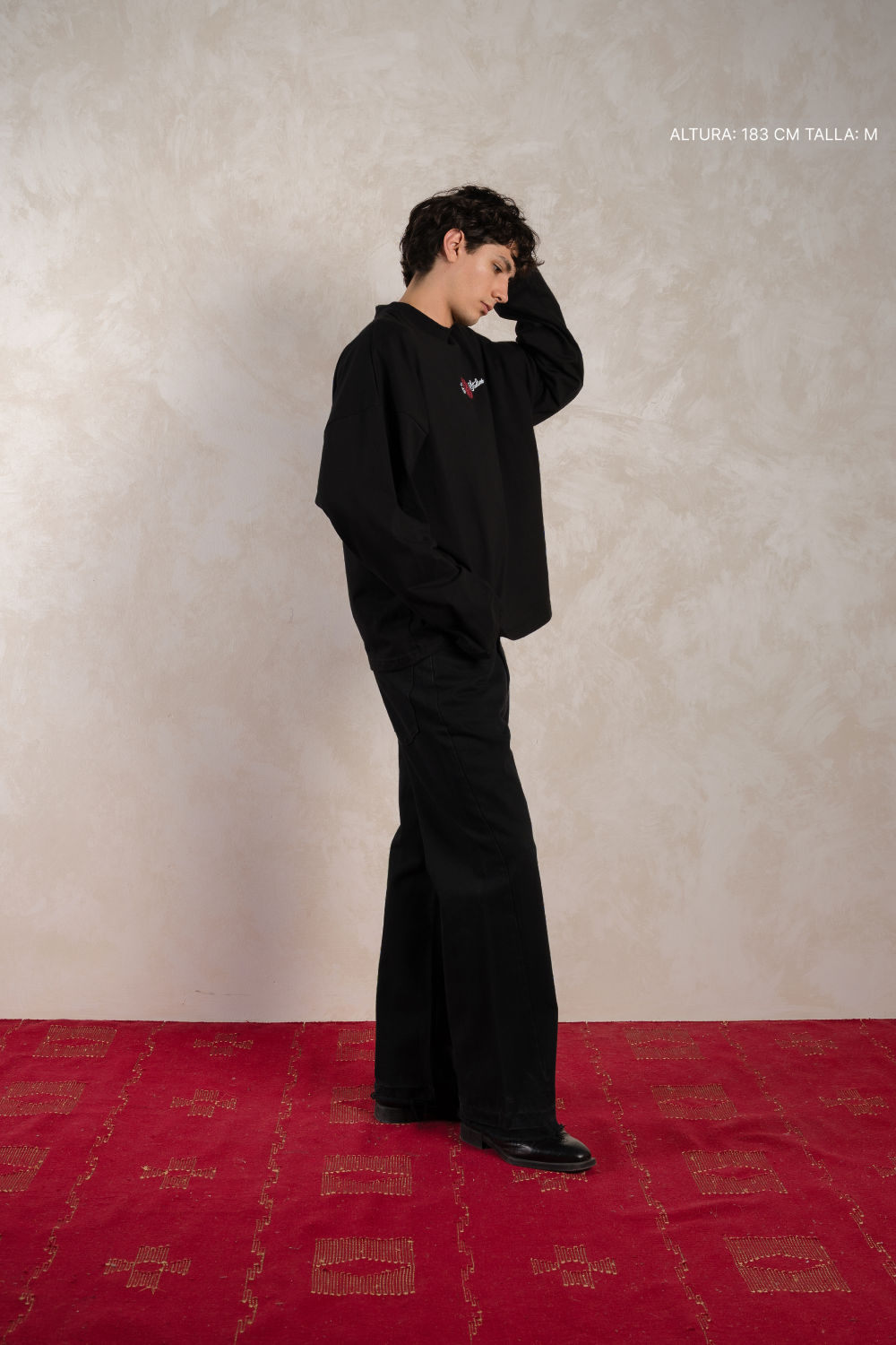 Heritage Crest Longsleeve Black — foto 3