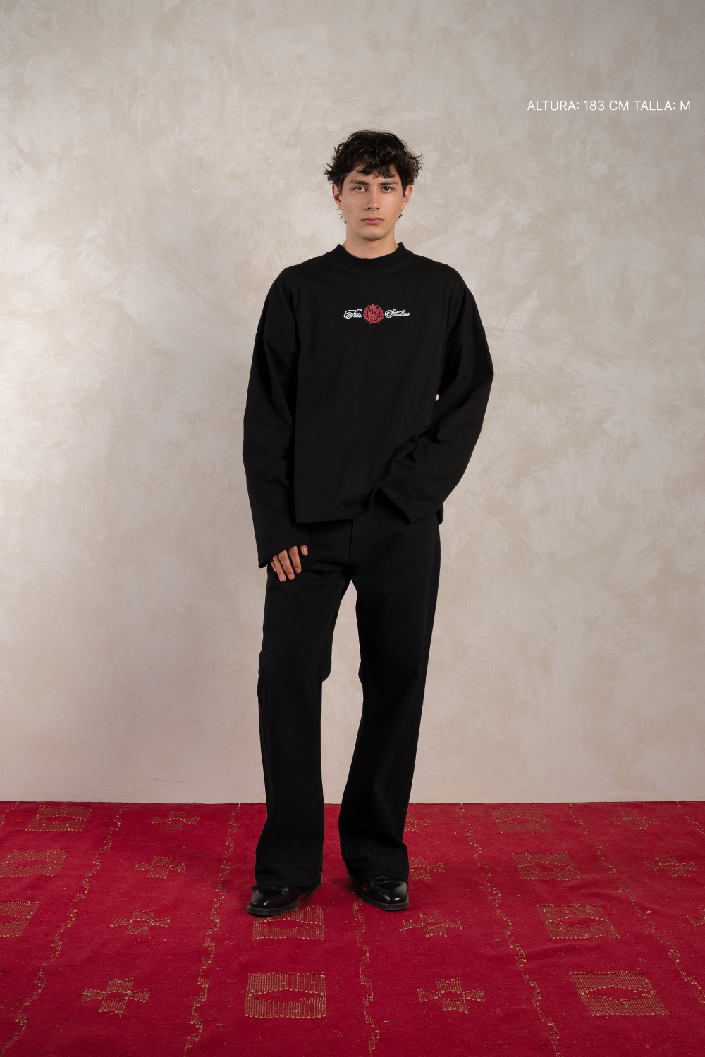 Heritage Crest Longsleeve Black — foto 4
