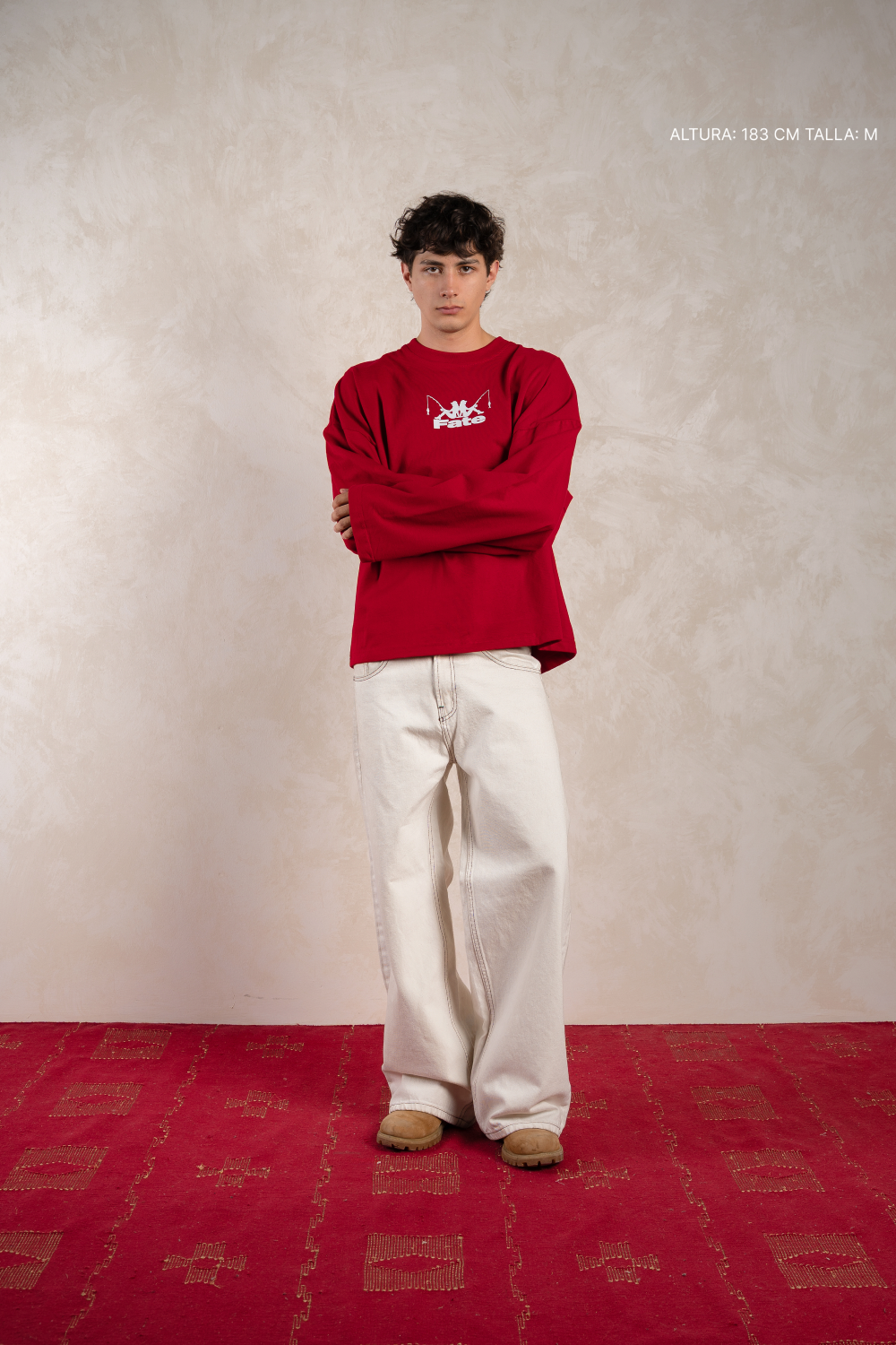 Anglers Club Longsleeve Red — foto 4