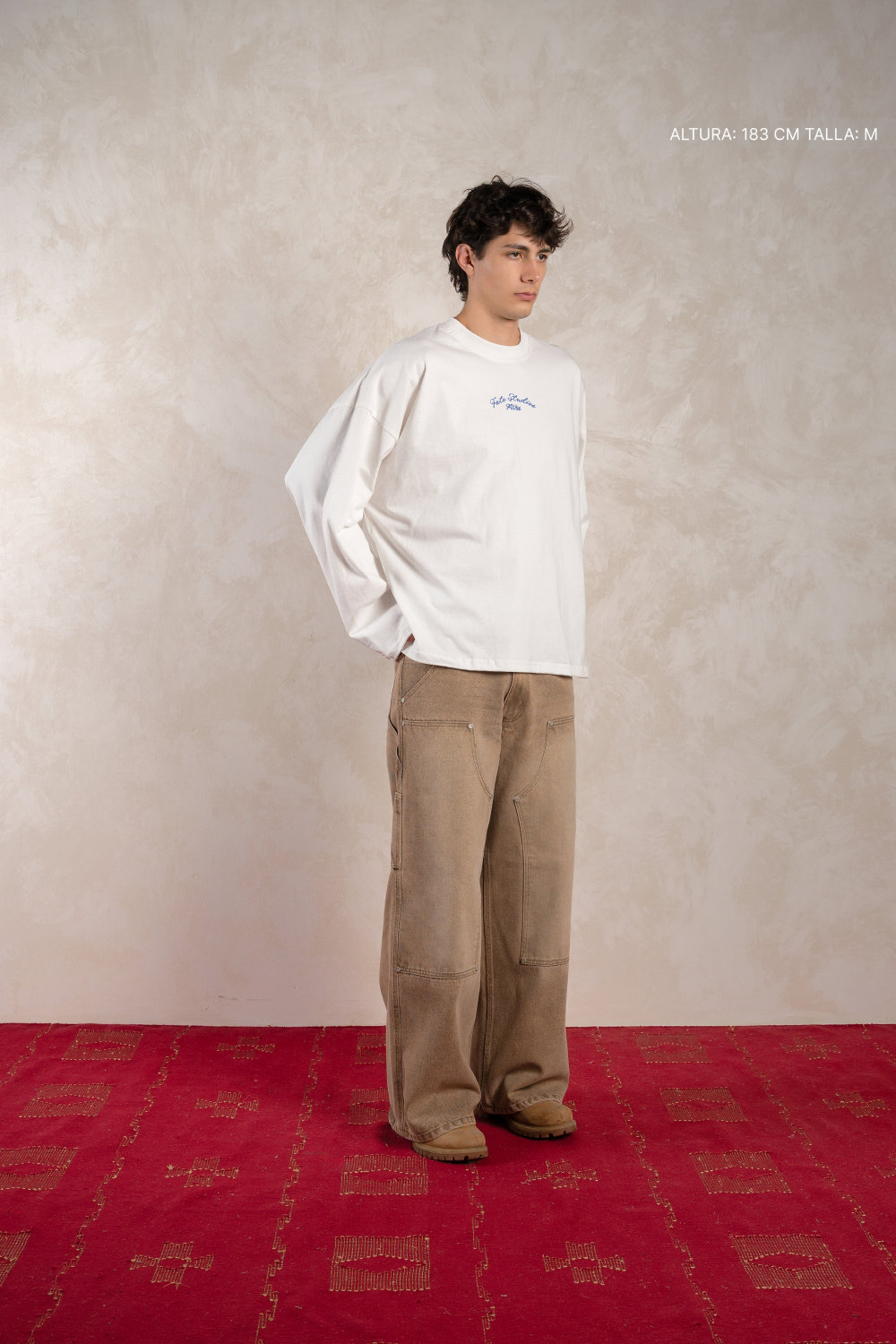 Running Hare Longsleeve Ivory — foto 3