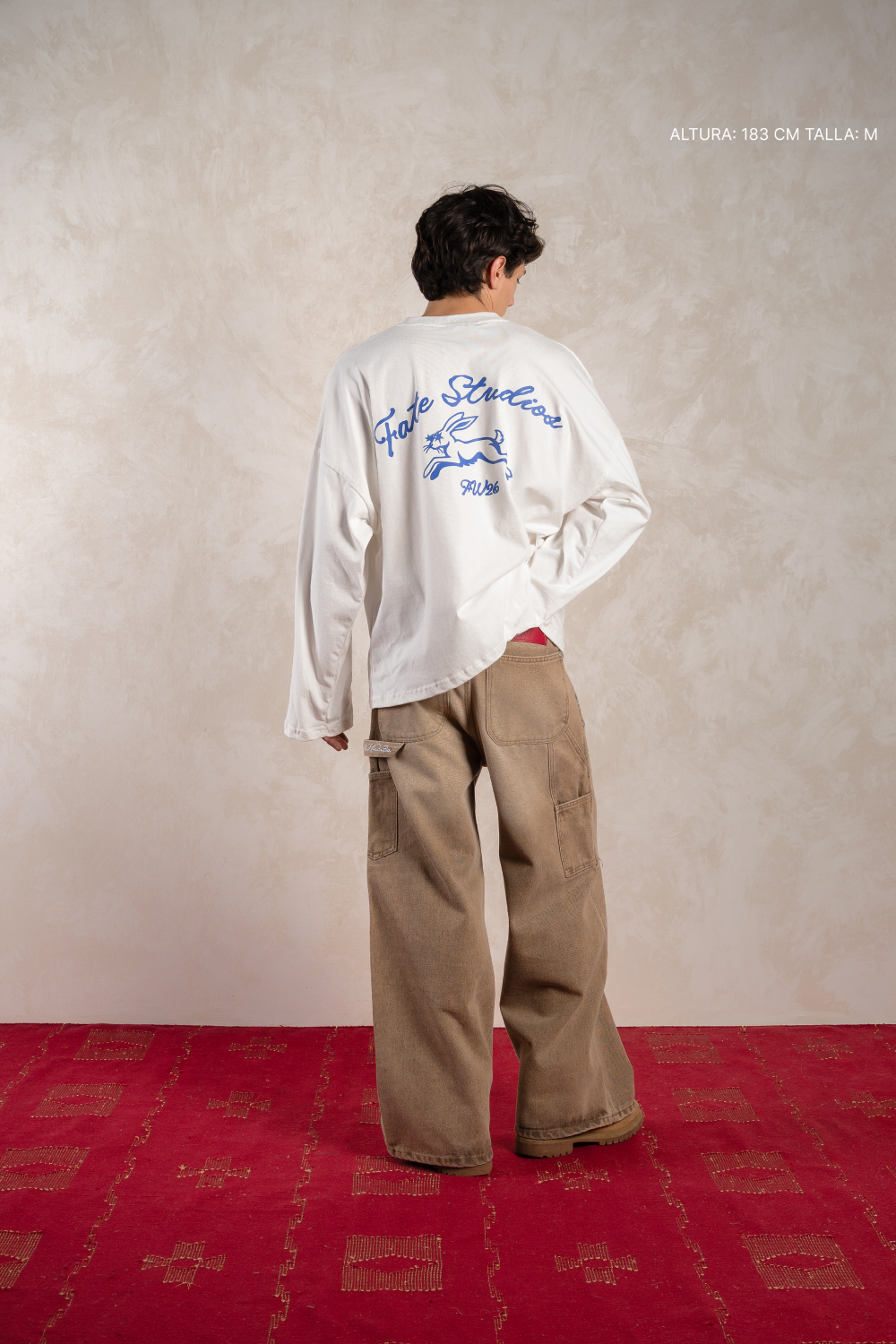 Running Hare Longsleeve Ivory — foto 5