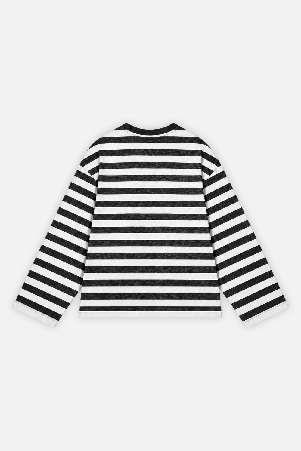 Striped Longsleeve Ivory w/ Black — foto 3