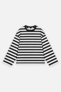 Striped Longsleeve Ivory w/ Black — foto 1