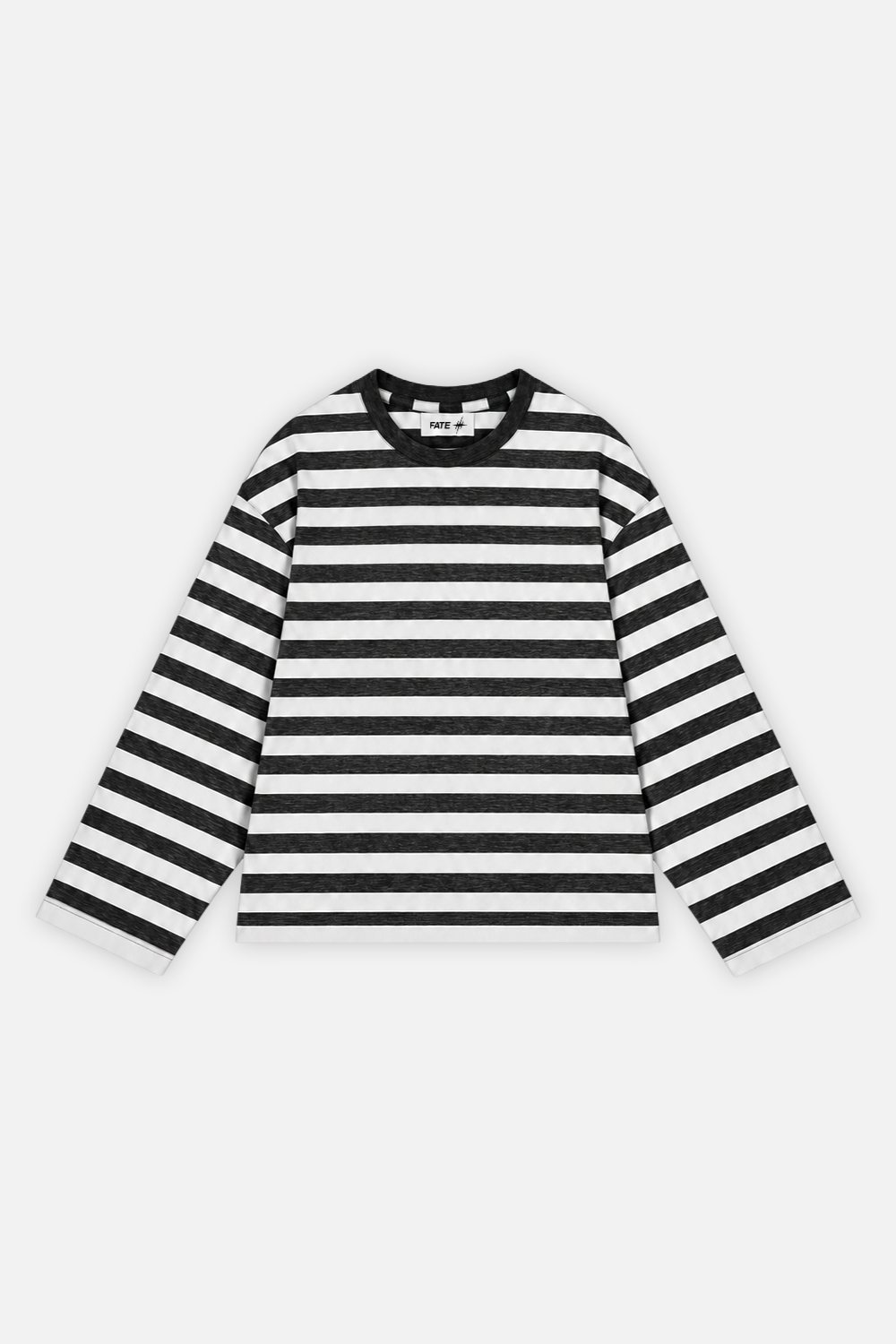 Striped Longsleeve Ivory w/ Black — foto 1