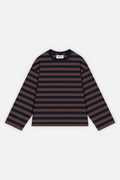 Striped Longsleeve Navy w/ Brown — foto 1