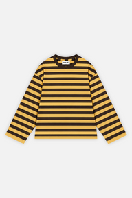 Striped Longsleeve Mustard w/ Black