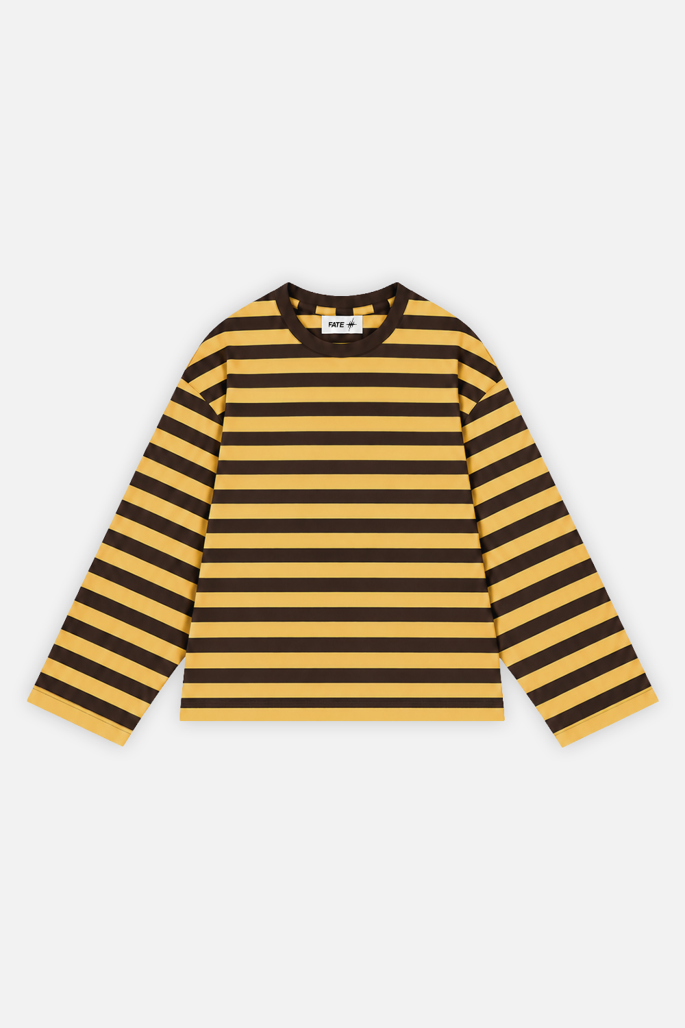 Striped Longsleeve Mustard w/ Black — foto 1