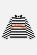 From Mexico With Passion Striped Longsleeve Ivory w/ Black — foto 1