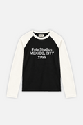 Fate Studios Raglan Longsleeve Black w/ Ivory — foto 1