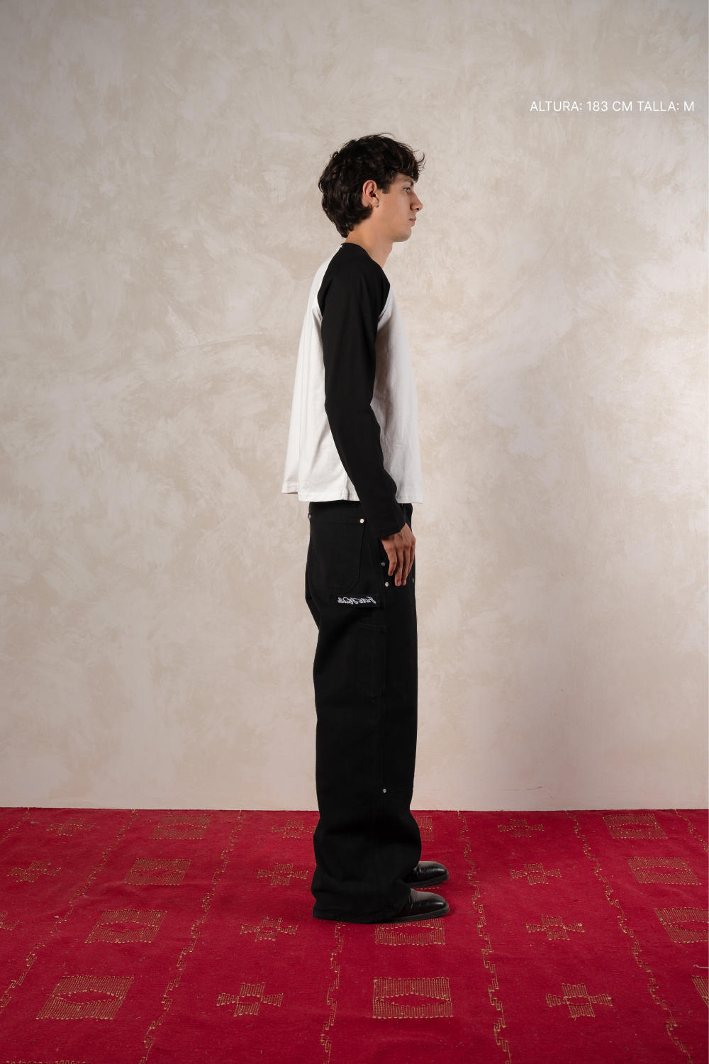 Fate Studios Raglan Longsleeve Ivory w/ Black — foto 5