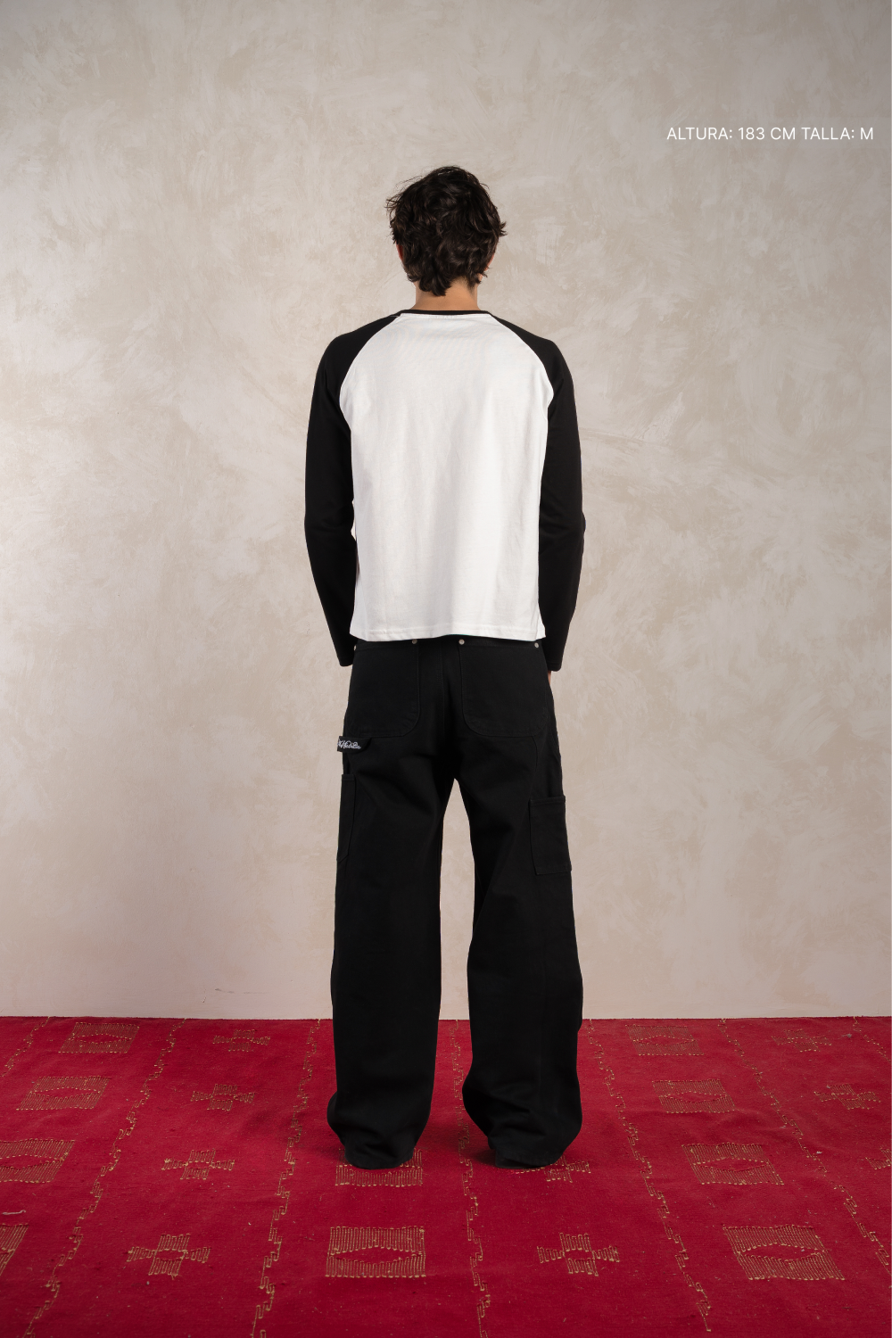 Fate Studios Raglan Longsleeve Ivory w/ Black — foto 4