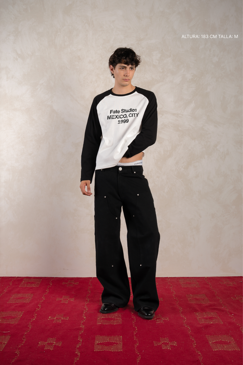 Fate Studios Raglan Longsleeve Ivory w/ Black — foto 2