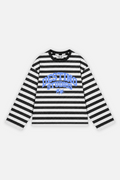 Destino Studios Striped Longsleeve Ivory w/ Black — foto 1