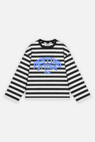 Destino Studios Striped Longsleeve Ivory w/ Black