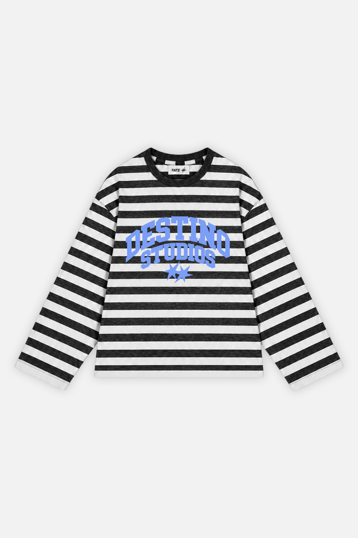 Destino Studios Striped Longsleeve Ivory w/ Black — foto 1