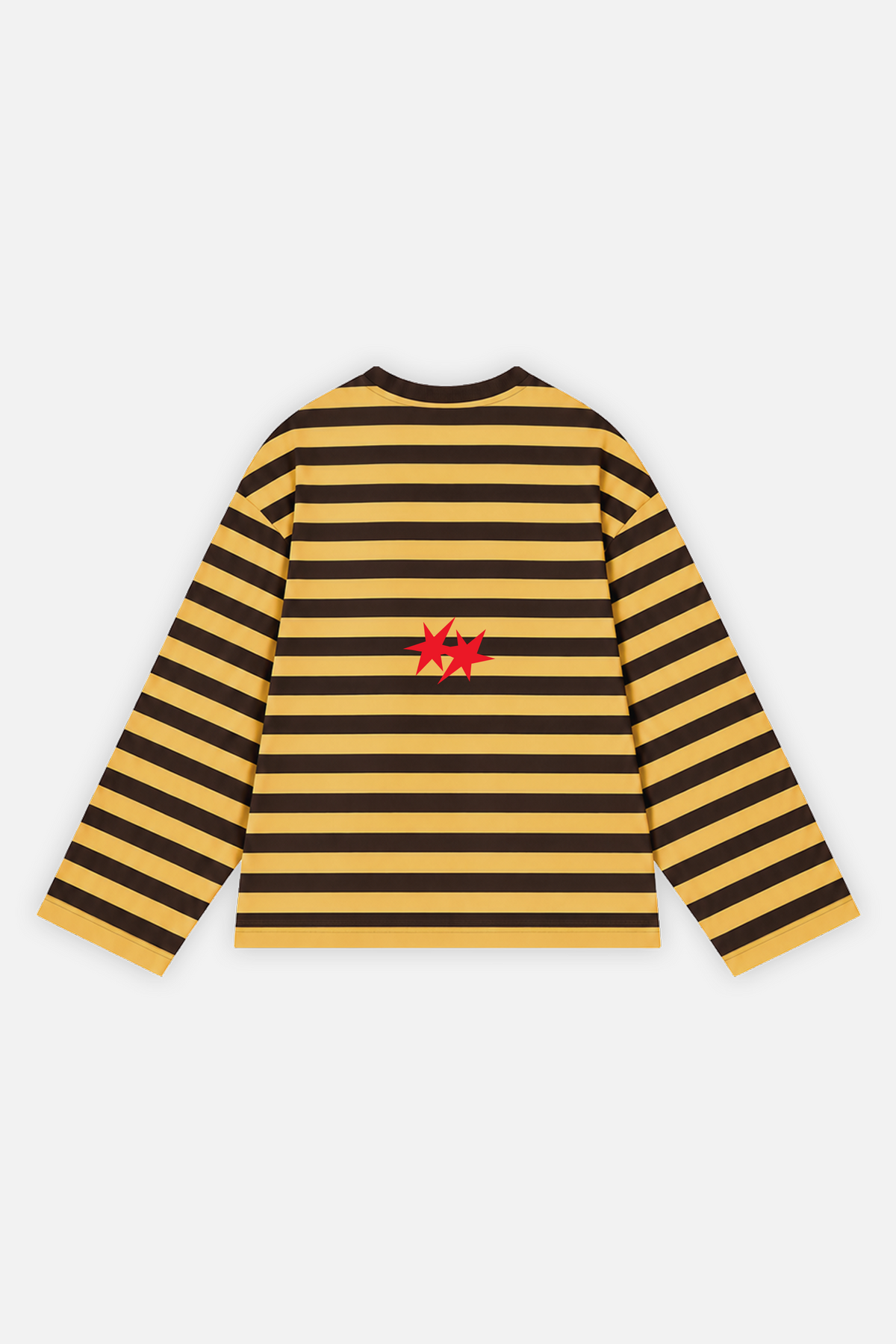 Destino Studios Striped Longsleeve Mustard w/ Brown — foto 2