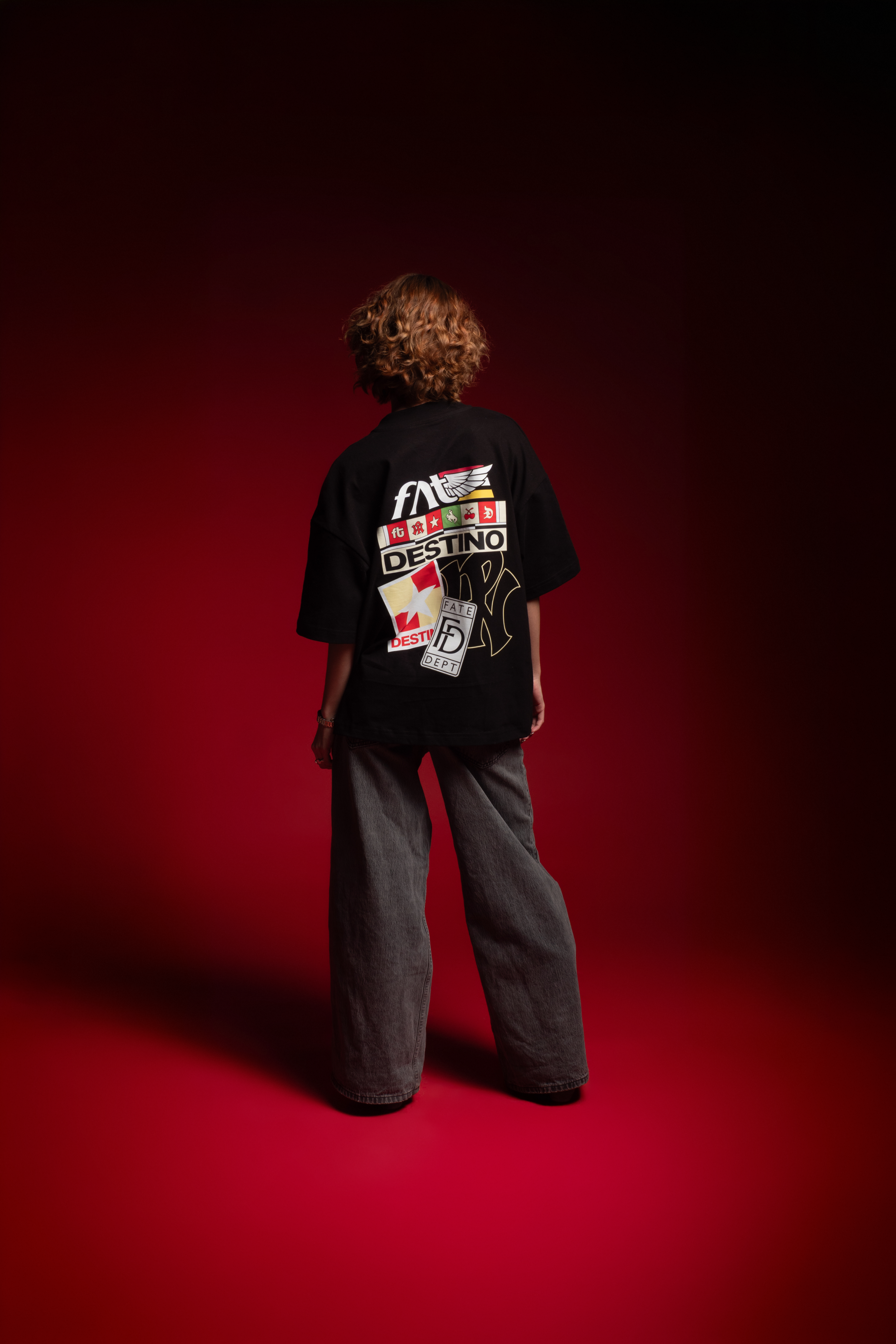 Racing Patches Tee Black