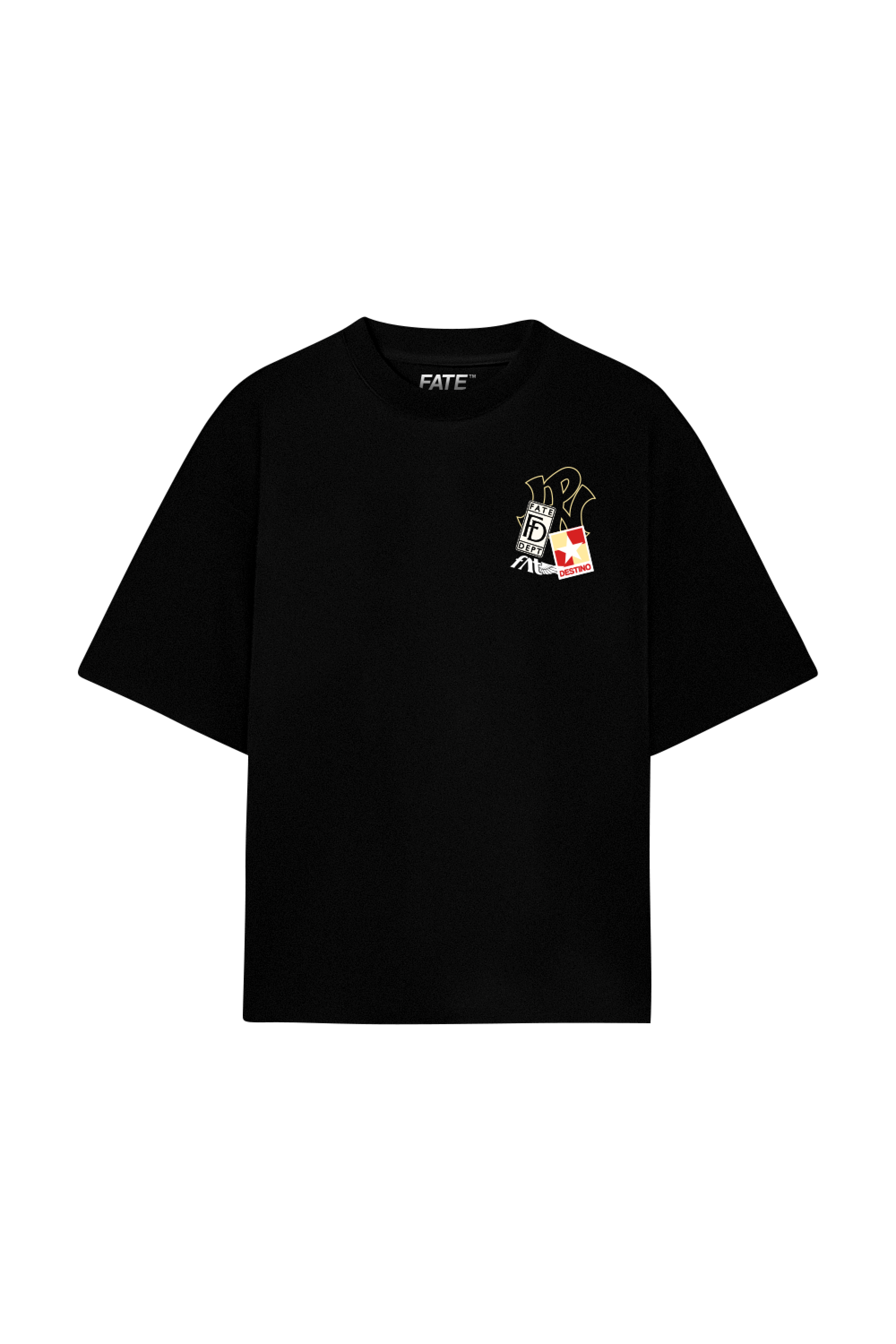 Racing Patches Tee Black