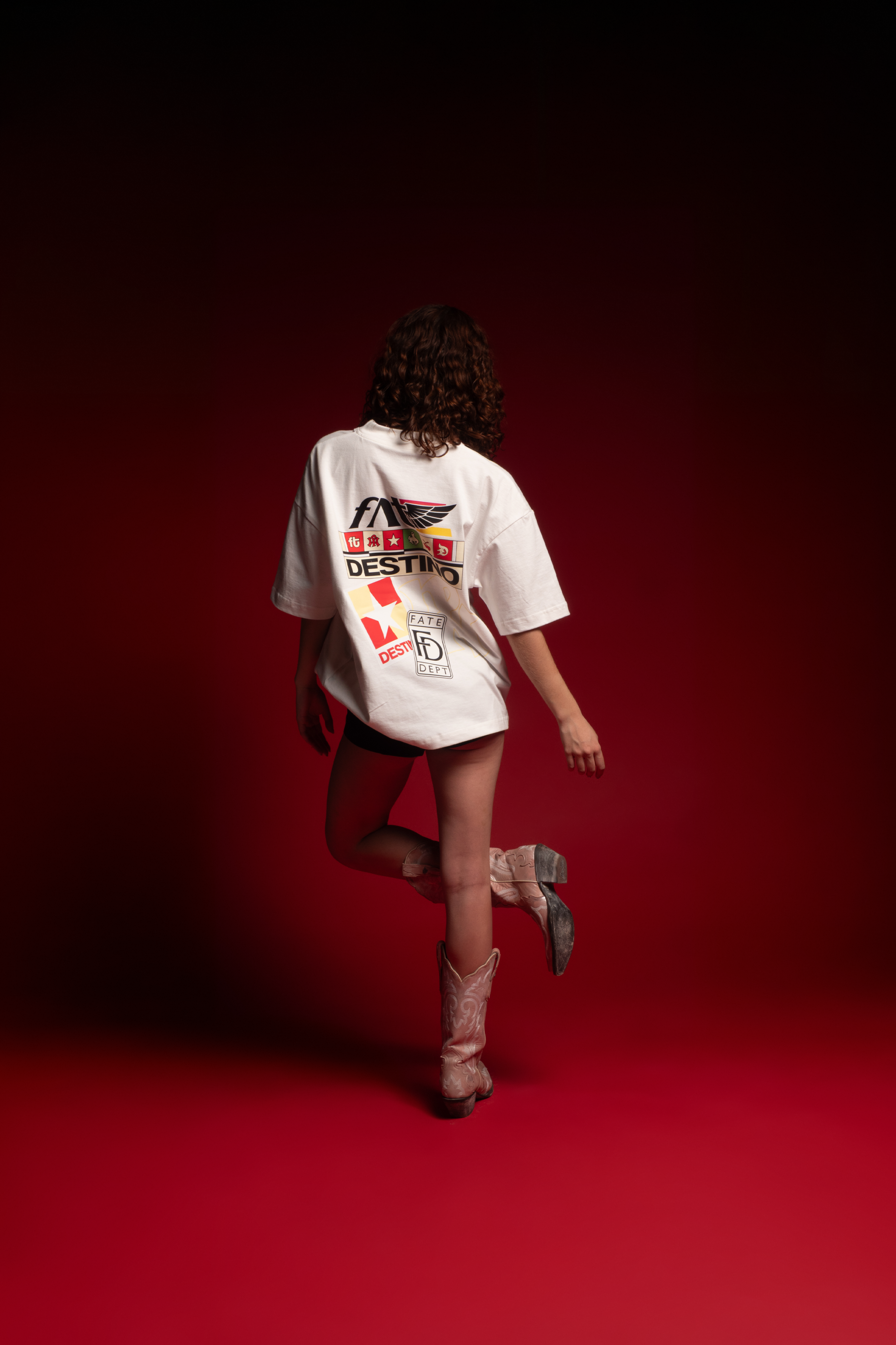 Racing Patches Tee Ivory