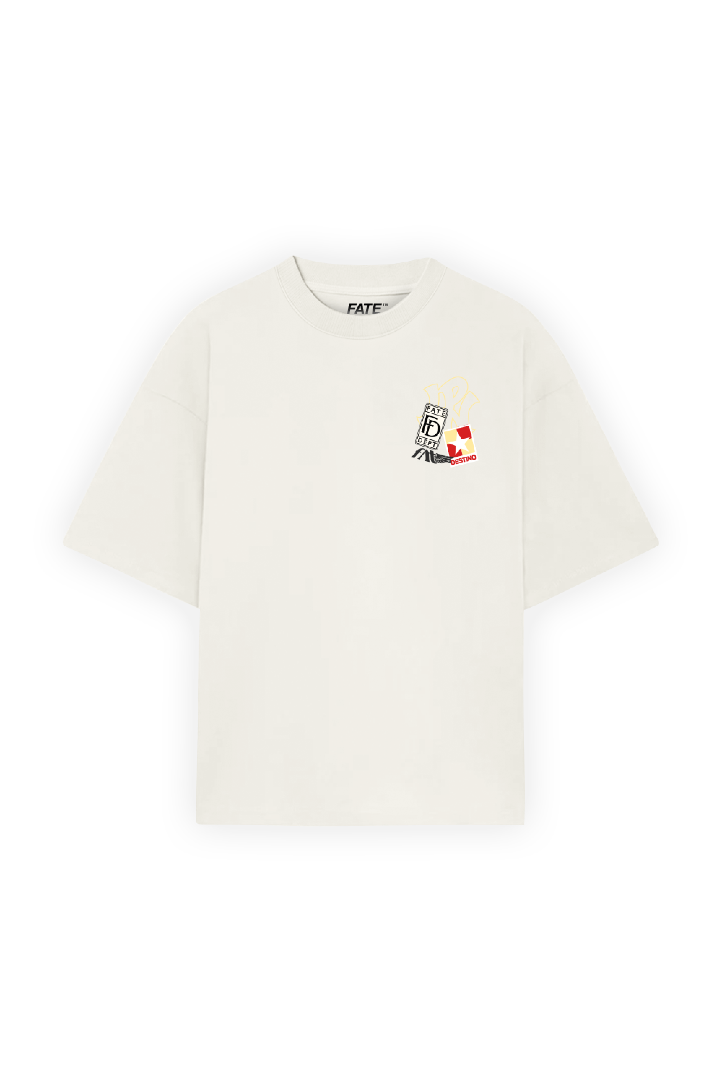 Racing Patches Tee Ivory