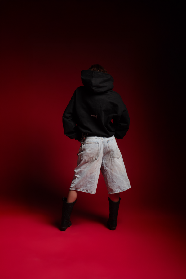 Racing Patches Zip Hoodie Vantablack