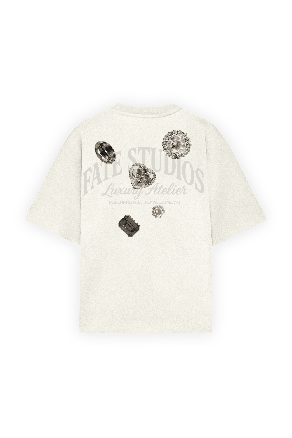 Sepia Gems Tee Ivory