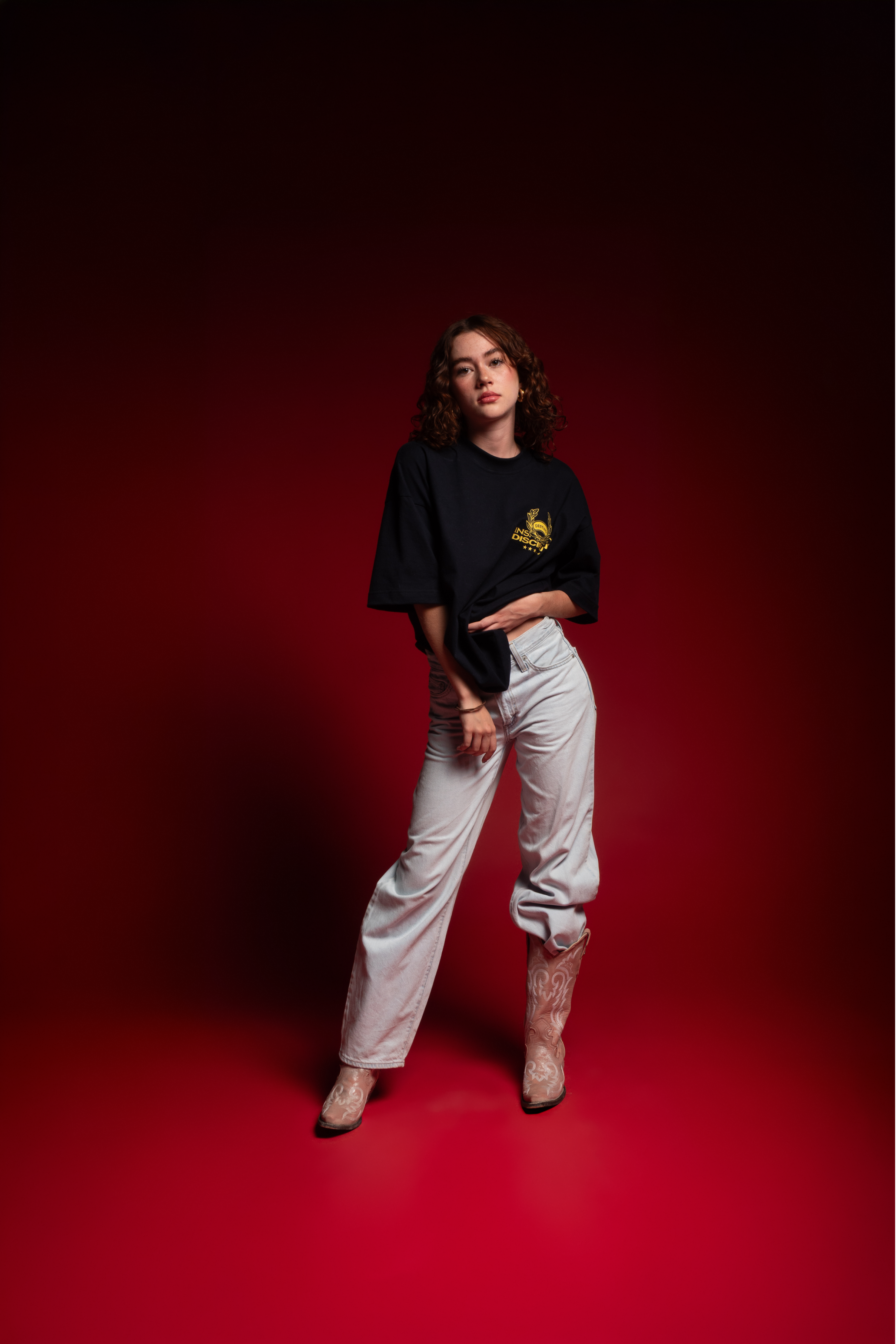 Earned Greatness Tee Navy Blue