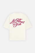 Les Fleurs Tee Ivory — Back