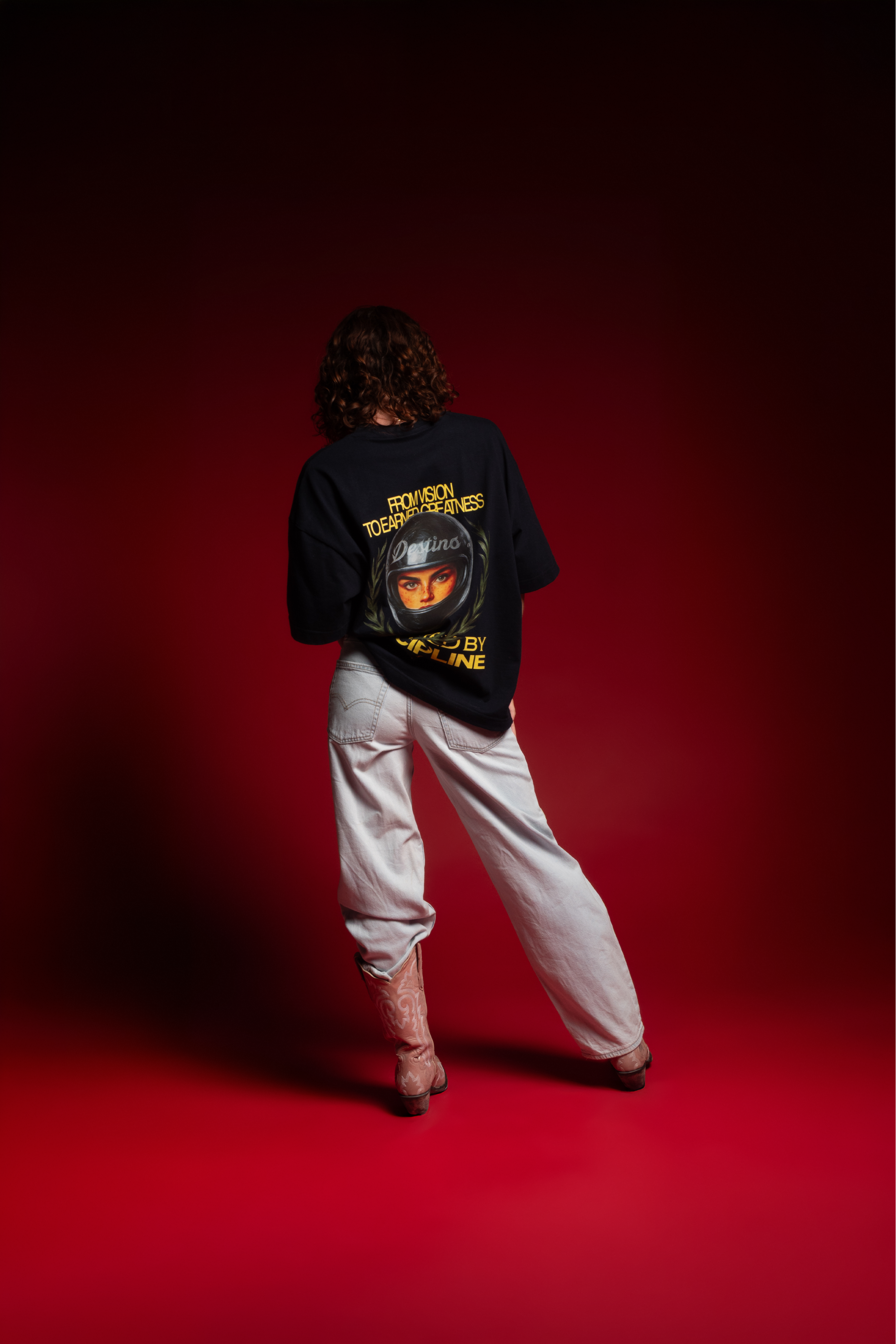 Earned Greatness Tee Navy Blue