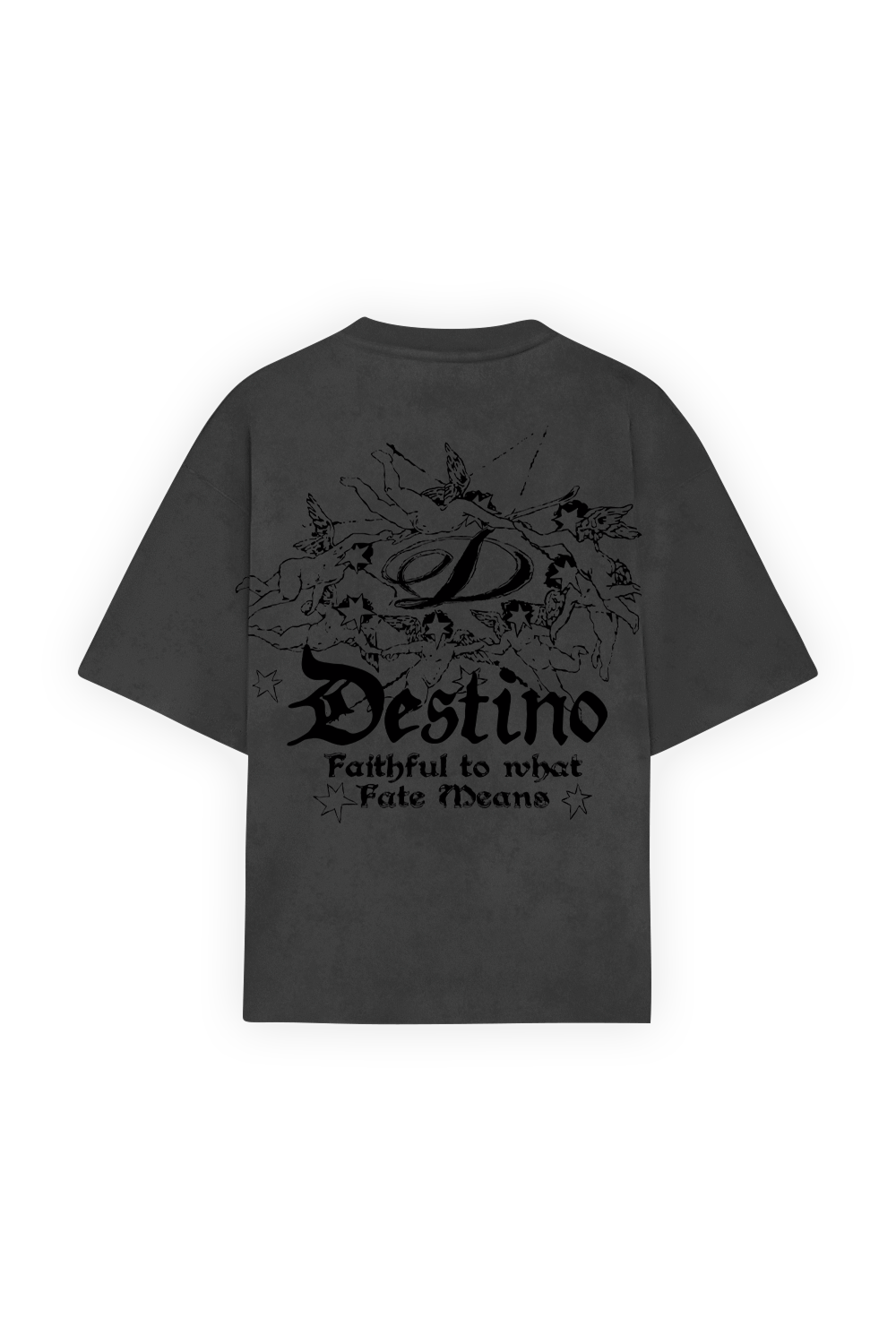 Serafin Sparks Tee Washed Grey