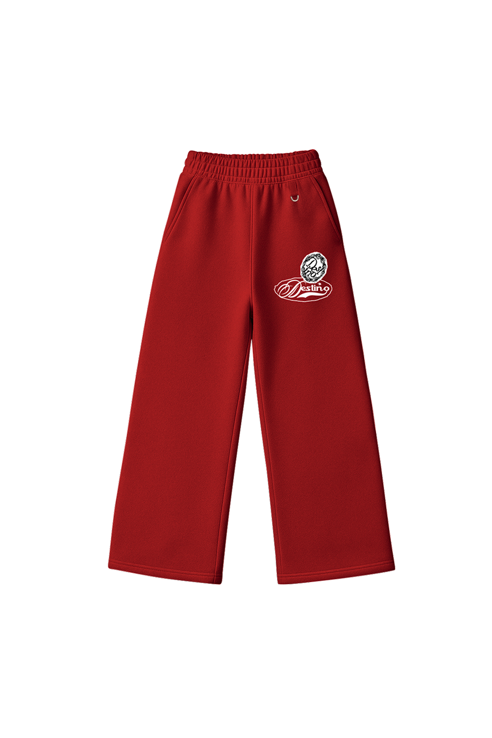 47 Wide Pants Cherry Red