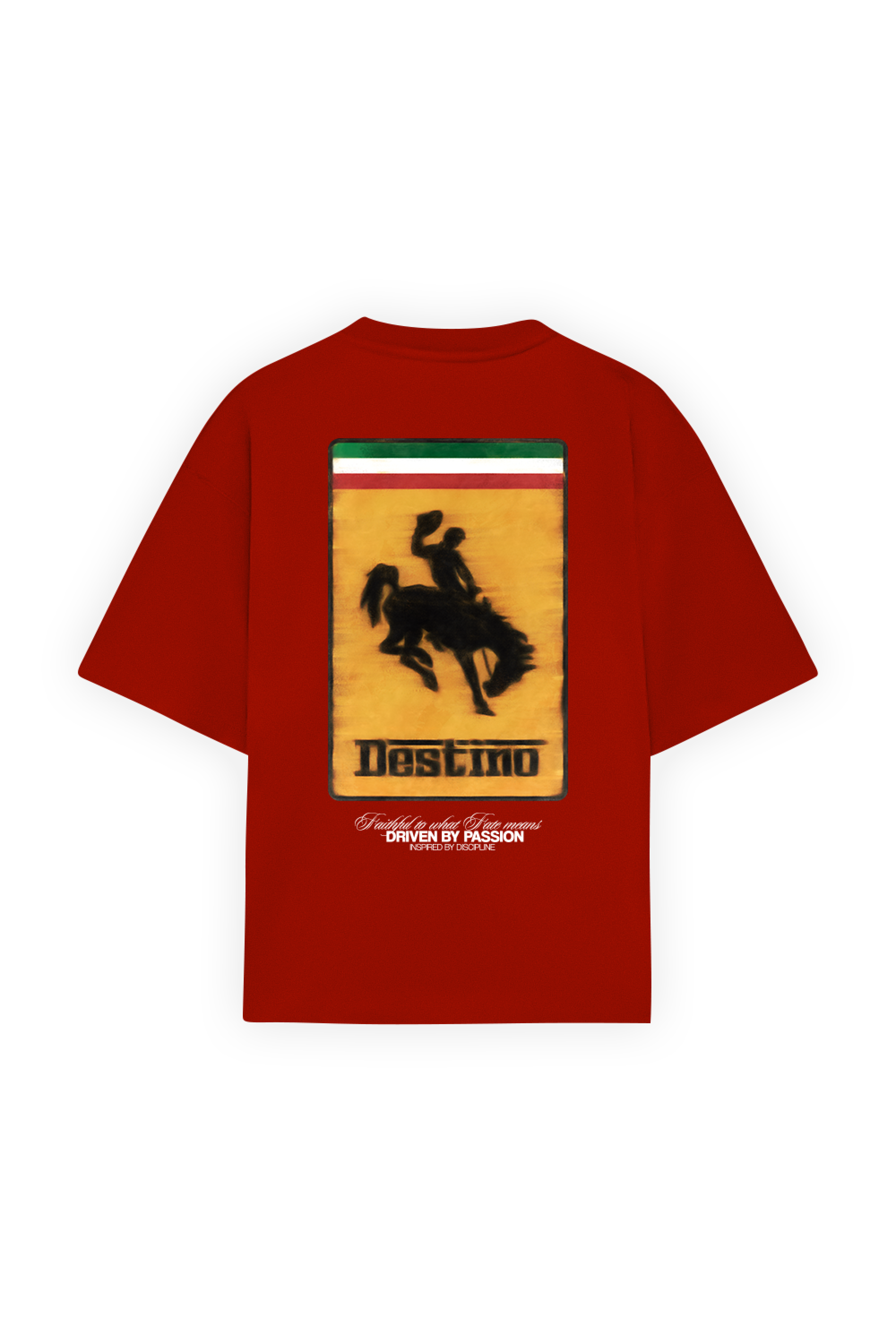 Racing Cowboy Tee Red