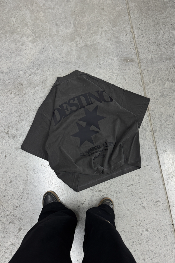 Double Spark Tee Washed Grey