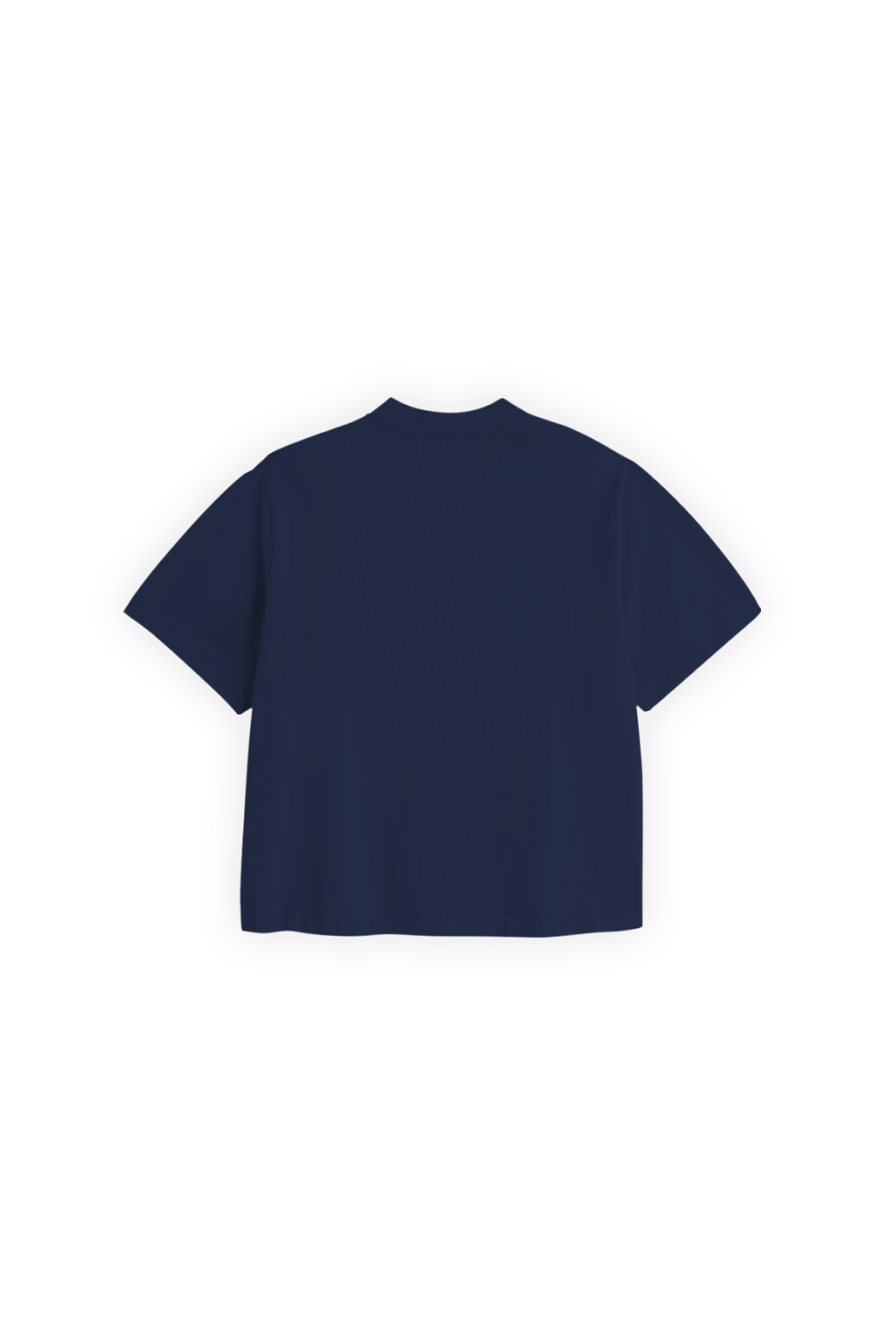 Sex Pin's Crop Tee Navy Blue