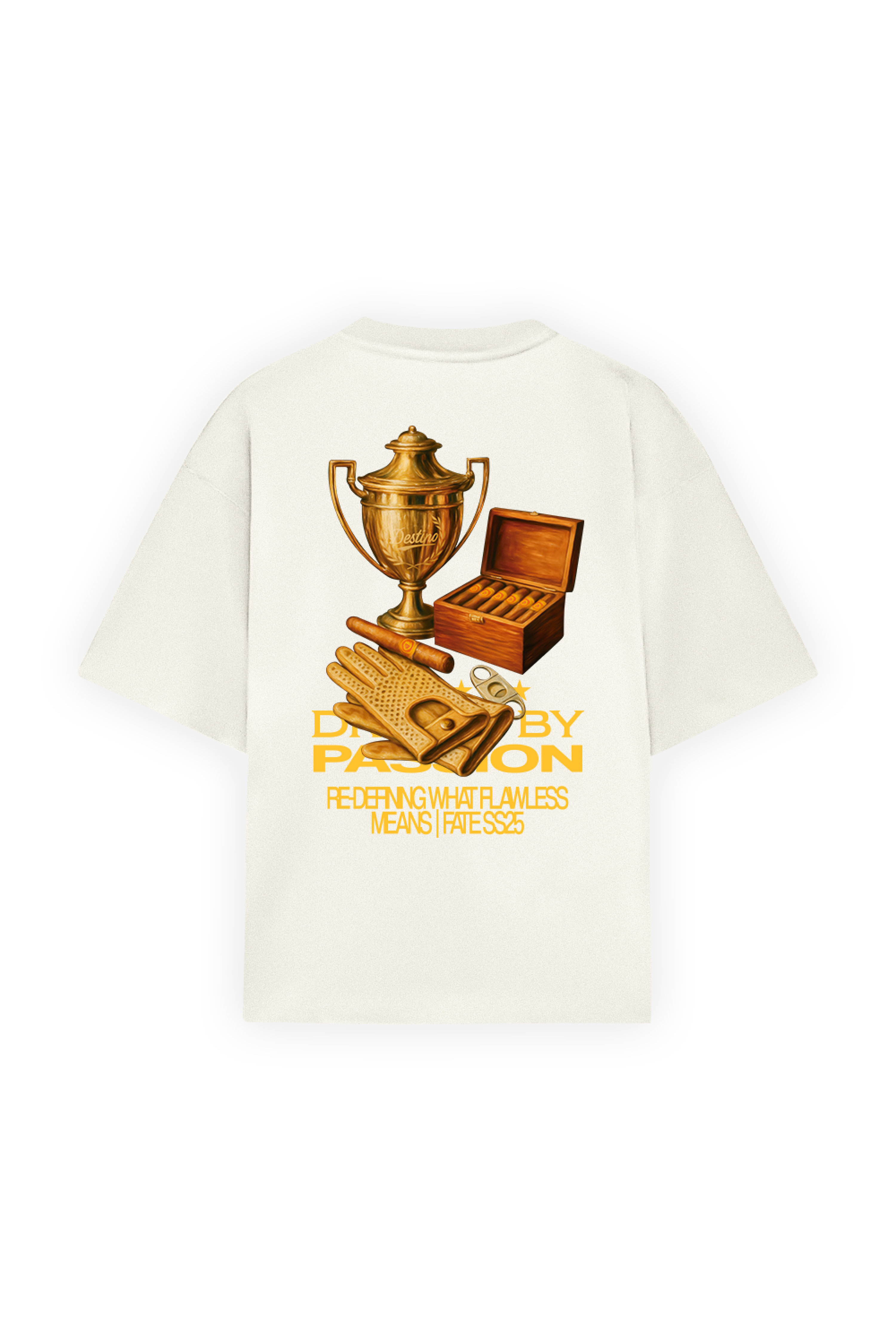 Winner Trophy Tee Ivory