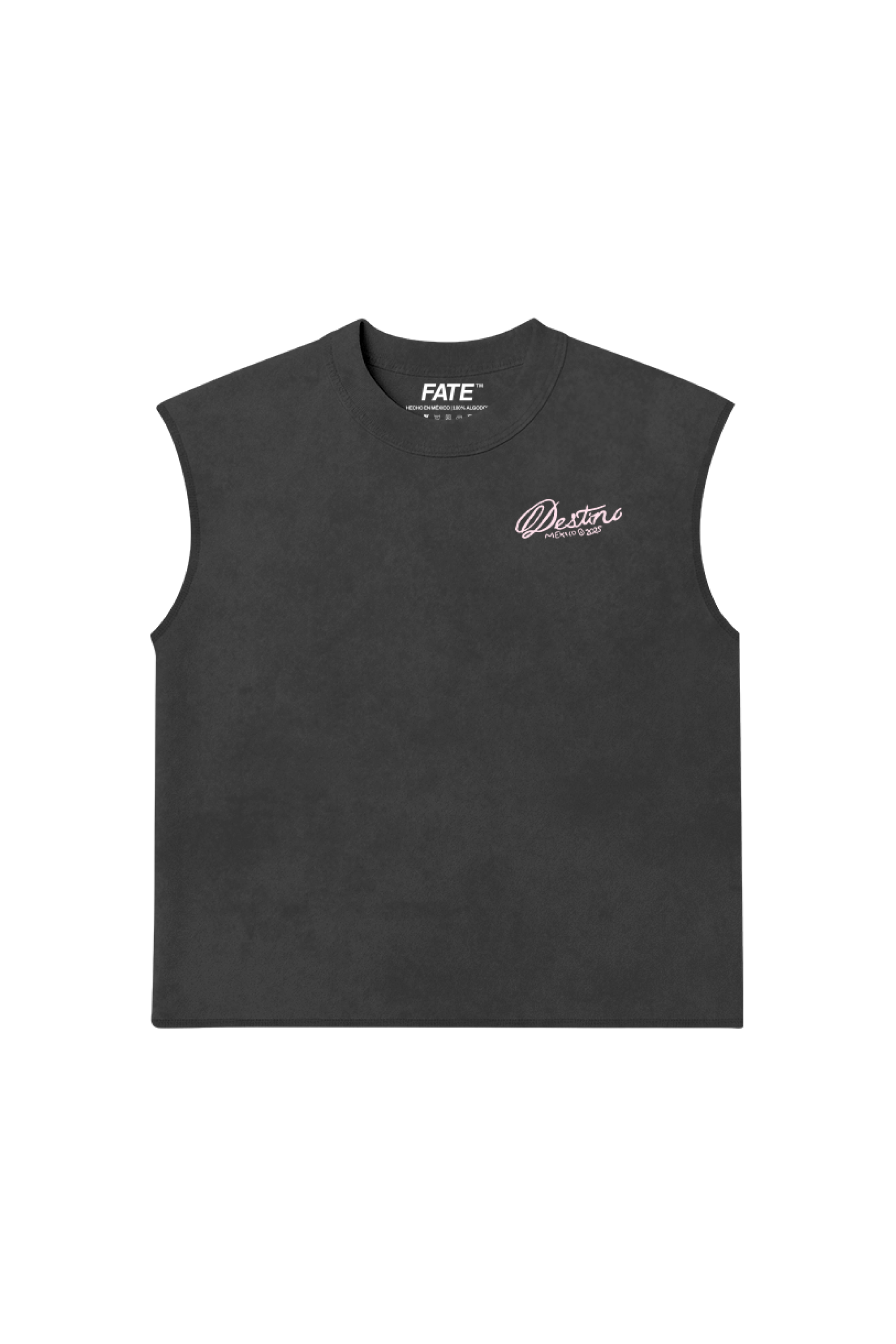Shut Up Cowboy Tank Top Washed Grey