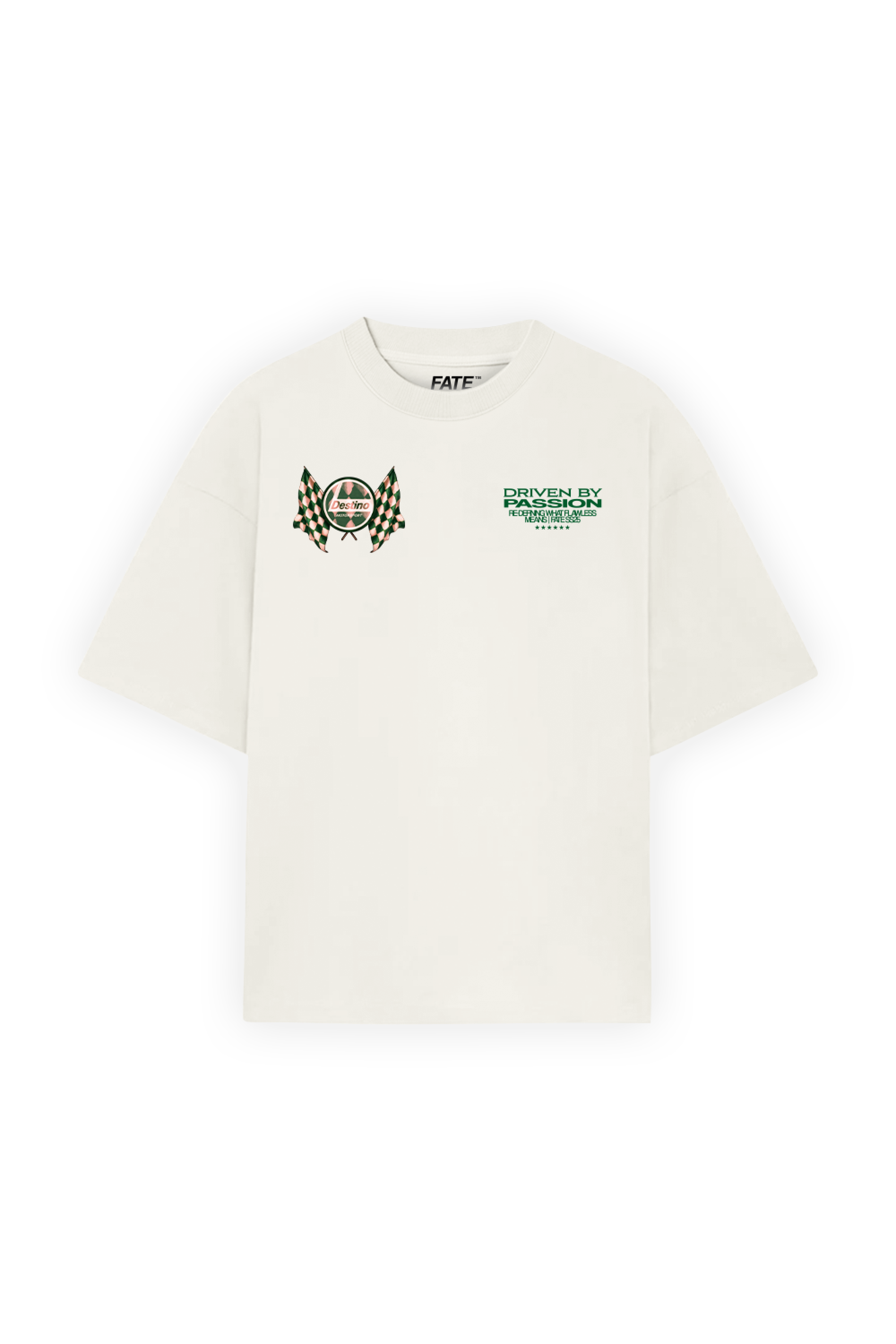 Winner Flag Tee Ivory