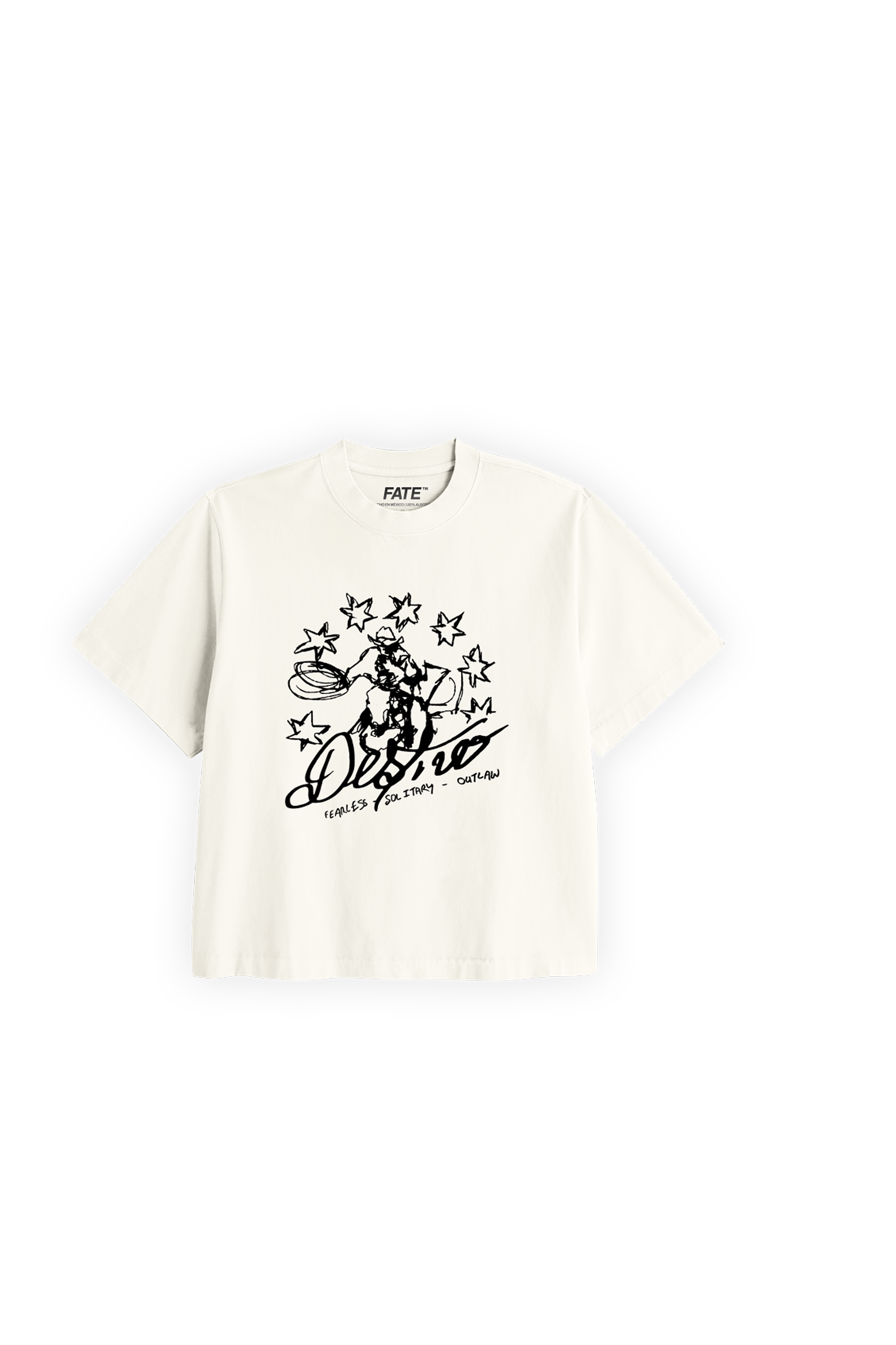 Starboy Crop Tee Ivory